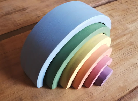 Arcoíris Mediano 23cm Atardecer de Verano