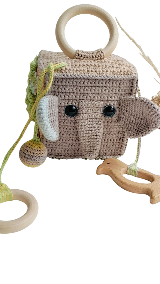 Cubo Sensorial - Elefante