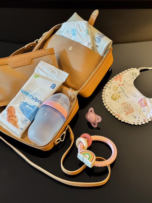 Mini Pañalera de Cuero Vegano