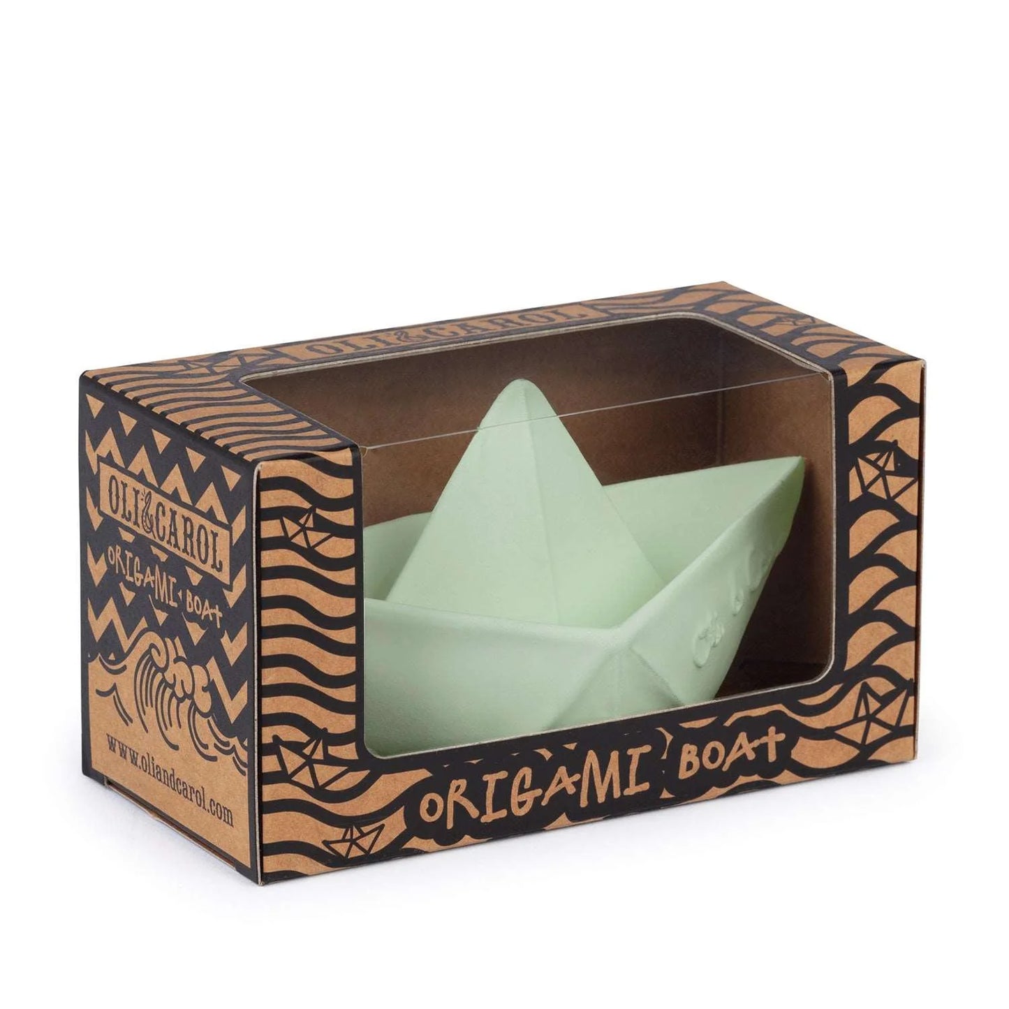 Juguete de Baño - Origami Boat Mint