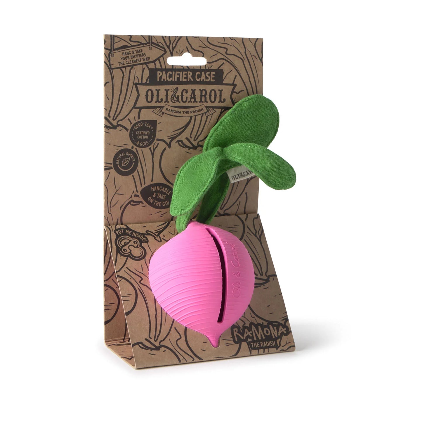 Porta chupón - Ramona The Radish Pacifier Case