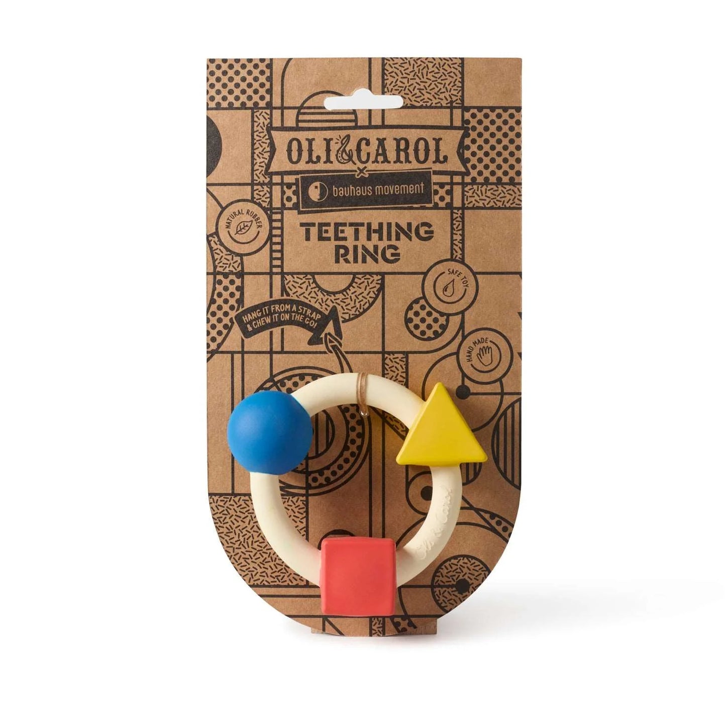 X Bauhaus Movement Teething Ring Basic