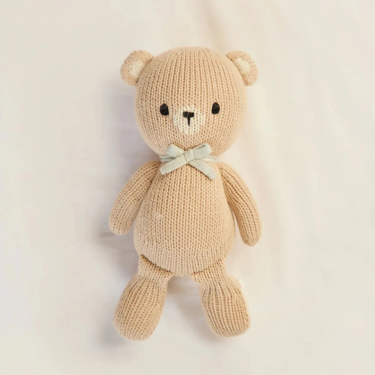 Osito Beige con Celeste 21.5 cm