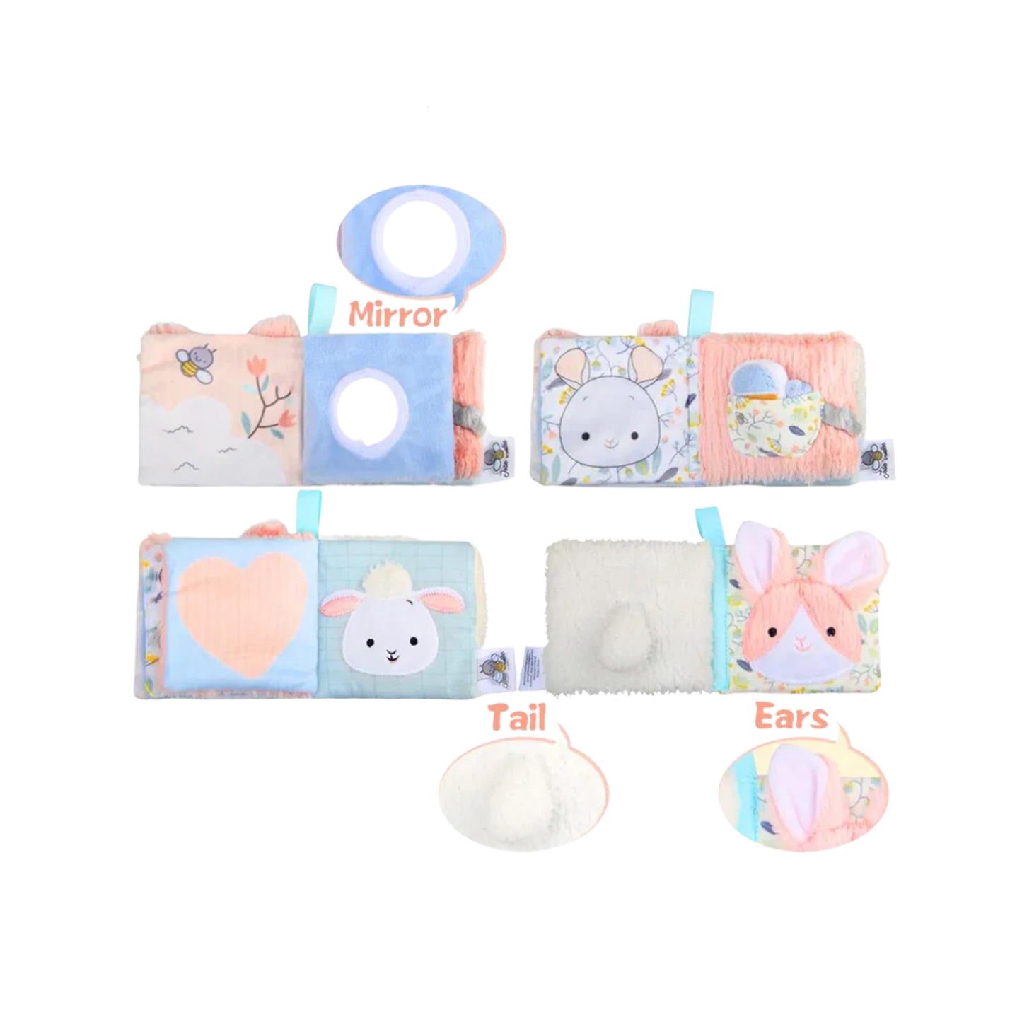 Librito Sensorial Rosado