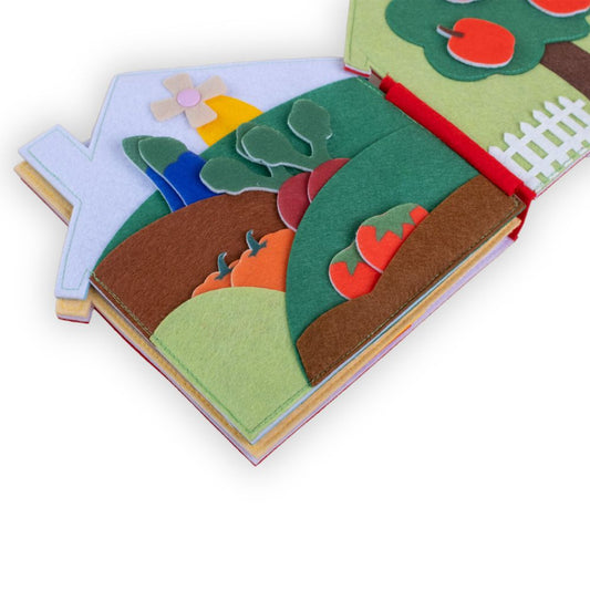 Libro Sensorial Mi granjita