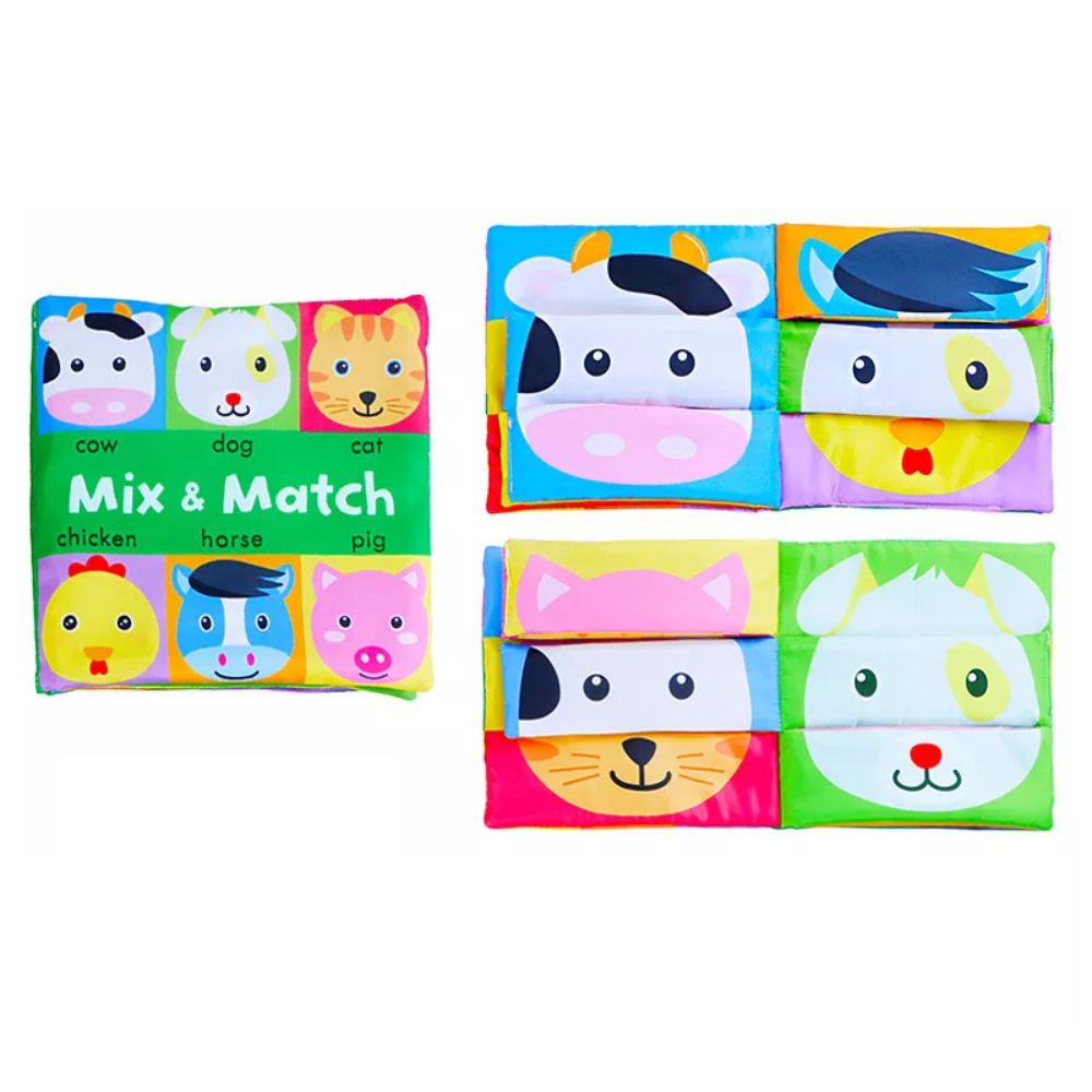 Libro Sensorial Mix & Mach - Farm
