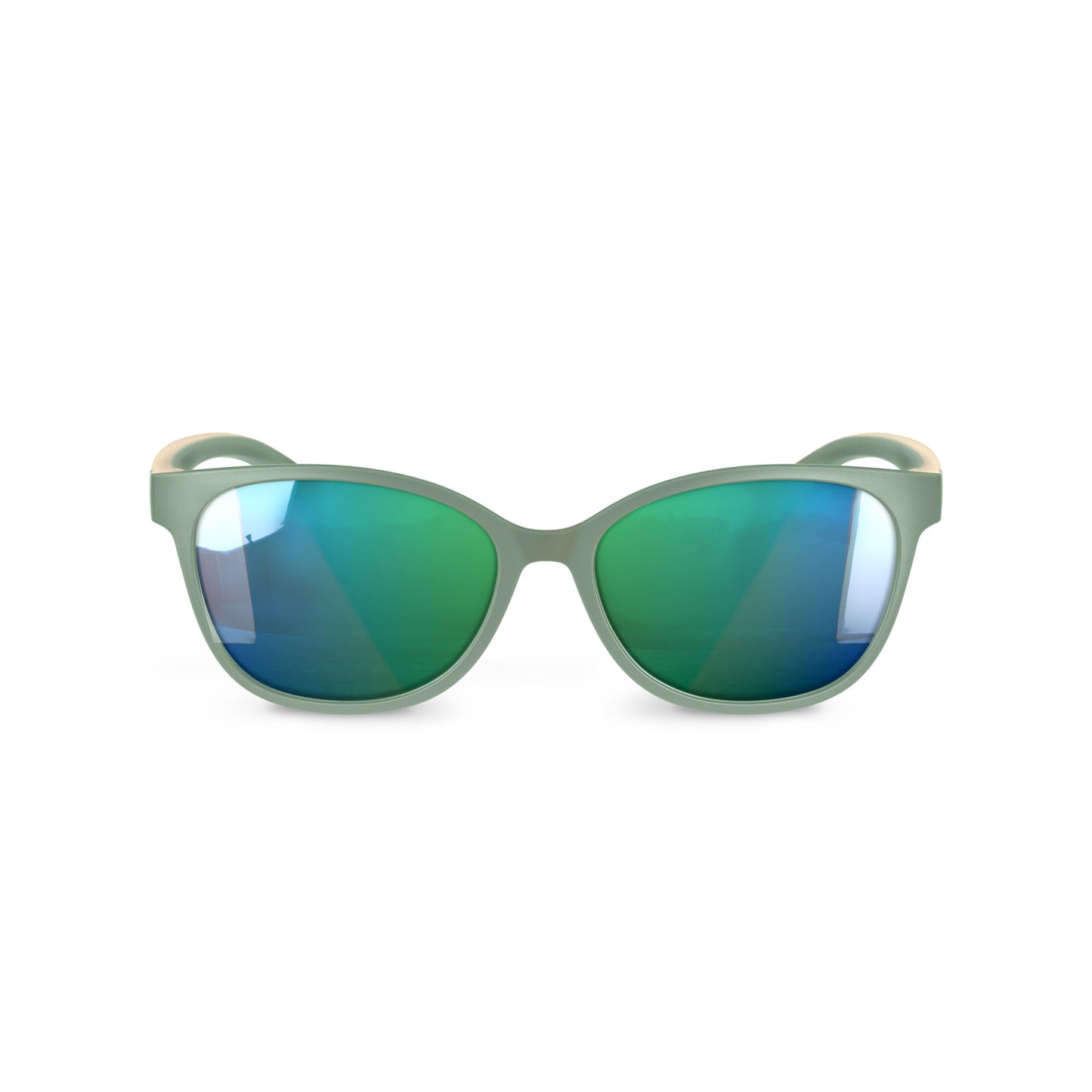 Lentes de Sol Cuadrados - Verdes Crema - 3 a 8 años