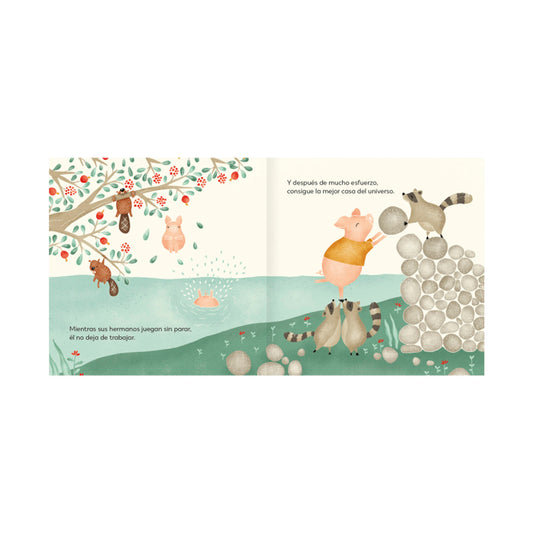 Libro los Tres Cerditos - Amanuta