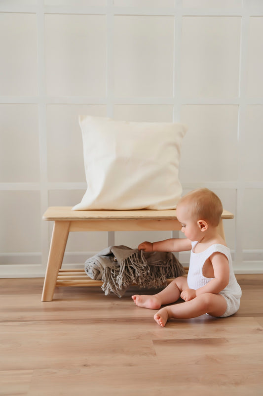 Banqueta de madera, dormitorio, home, decoración, habitación, moderno, minimalista, niñas, niños, muebles infantiles, decorar, funcional, vintage, elegante, baby, infantil, organizador, banca, mesa noche,multiuso.