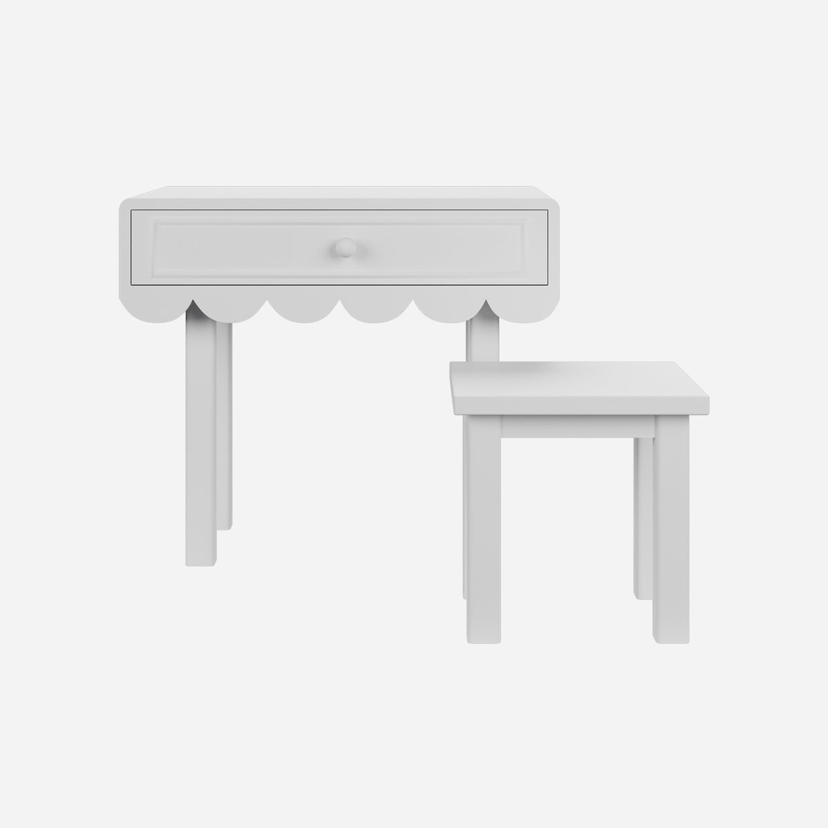 Escritorio Scalloped