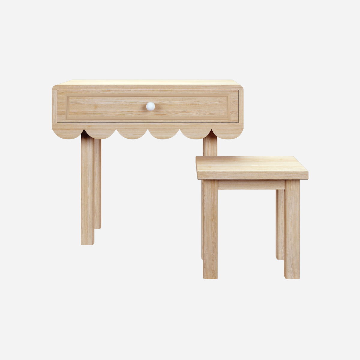 Escritorio Scalloped