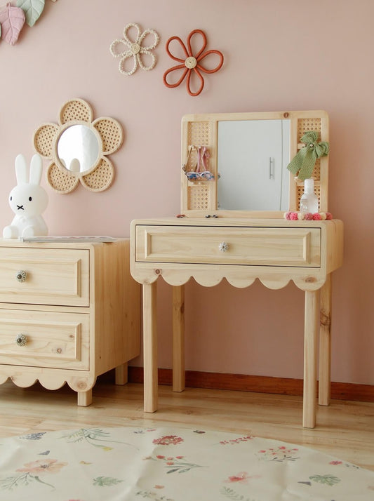 Tocador de madera, dormitorio, home, decoración, pino, habitación, moderno, minimalista, niñas, niños, muebles infantiles, decorar, funcional, vintage, elegante, baby, organizador de ropa, infantil.