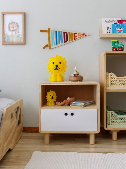 velador, mesa de noche, madera, dormitorio, home, decoración, habitación, moderno, minimalista, niñas, niños, muebles infantiles, decorar, funcional, vintage, velador con cajón, elegante, baby, cómoda.