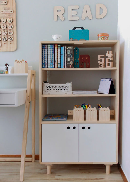 Estante, madera, dormitorio, home, decoración, habitación, moderno, minimalista, niñas, niños, muebles infantiles, decorar, funcional, vintage, elegante, baby, organizador de juguetero, infantil,cajones.