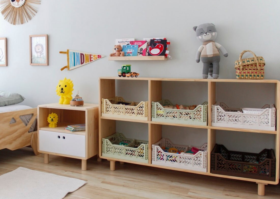 Estante, madera, dormitorio, home, decoración, habitación, moderno, minimalista, niñas, niños, muebles infantiles, decorar, funcional, vintage, elegante, baby, organizador de juguetero, infantil,cajones.