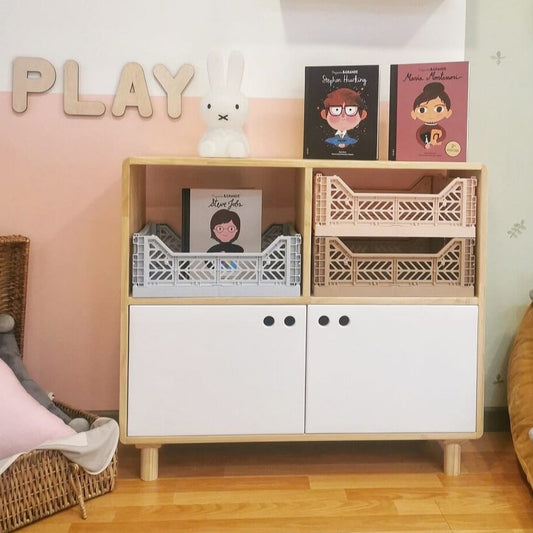 Estante, madera, dormitorio, home, decoración, habitación, moderno, minimalista, niñas, niños, muebles infantiles, decorar, funcional, vintage, elegante, baby, organizador de juguetero, infantil,cajones.