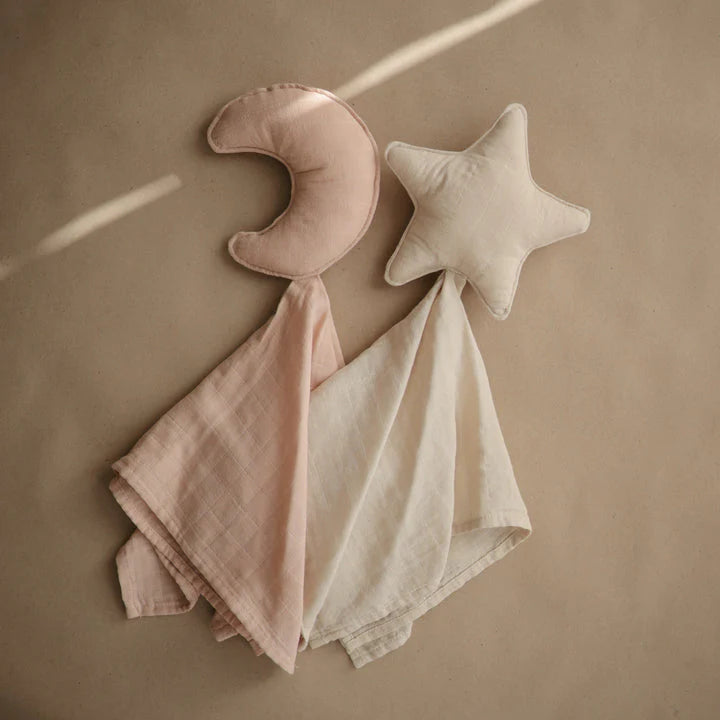 Manta de Apego Estrella Beige