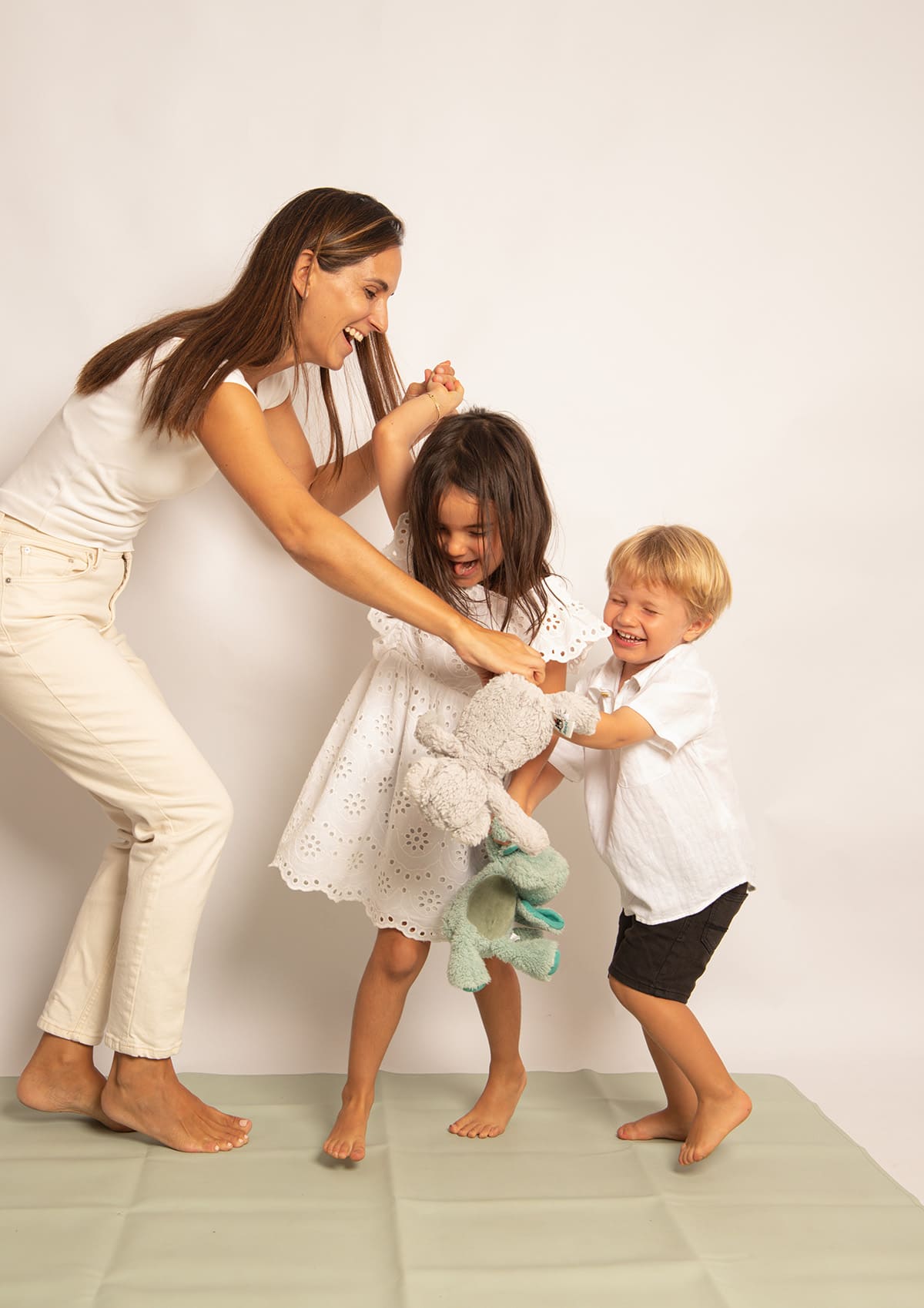 Mat Cuadrado Plus - Cuero Vegano Aqua