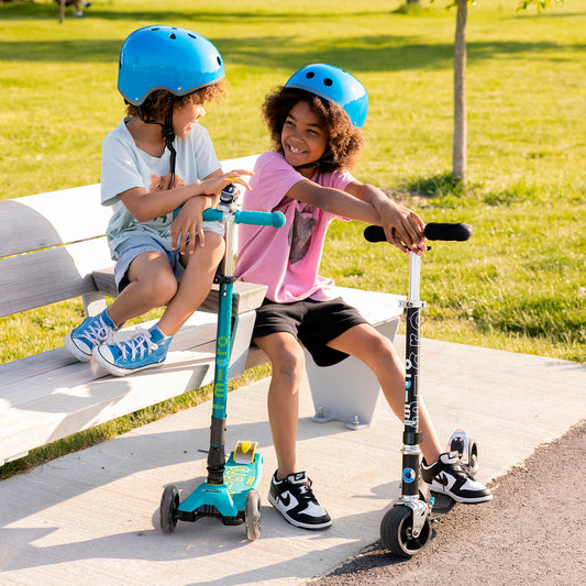 Maxi Micro Deluxe Foldable Led - Petrol Green