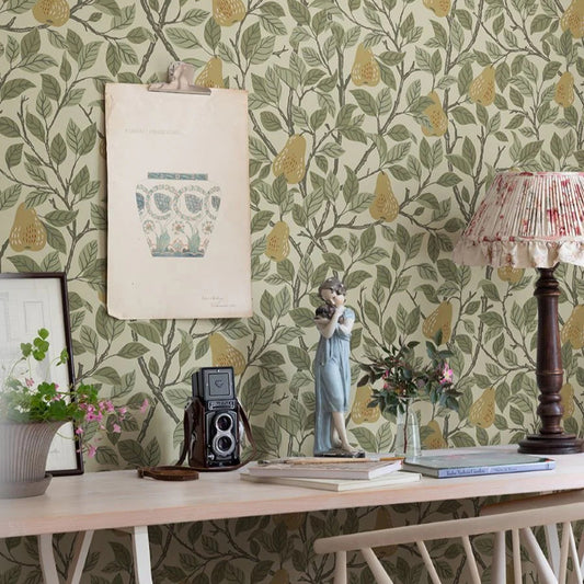 Wallpaper Infantil Pirum Verde Claro