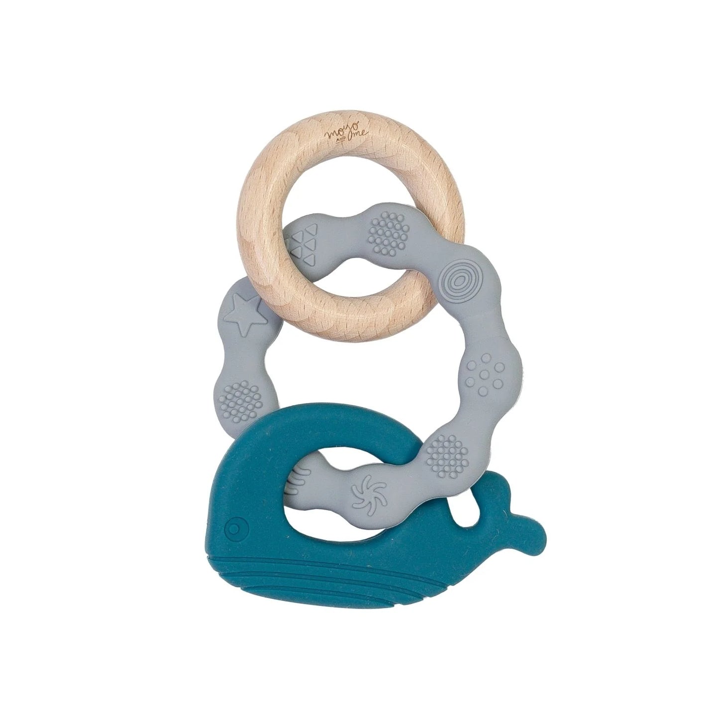 Mordedor de Silicona y Madera Ballena