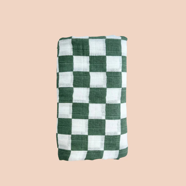 Muselina Vichy Green