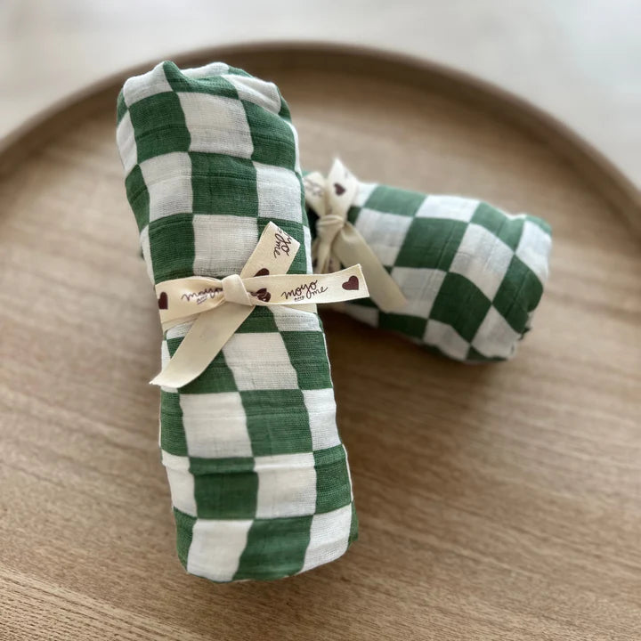 Muselina Vichy Green