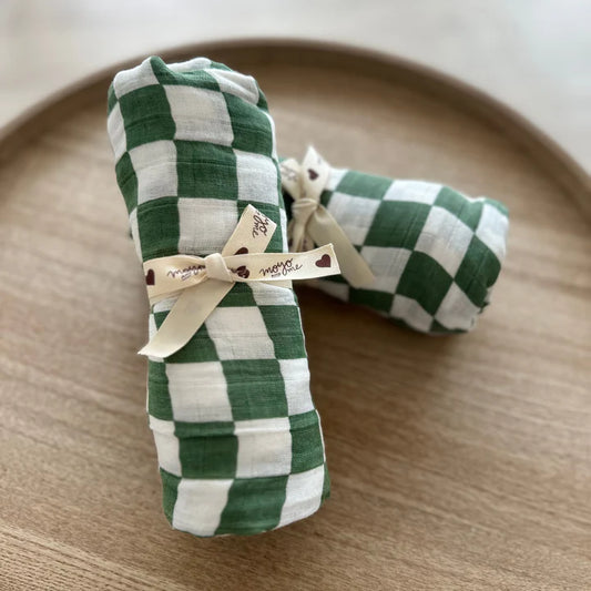 Muselina Vichy Green