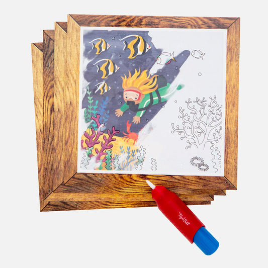 Magic Painting Pintura Mágica - Ocean