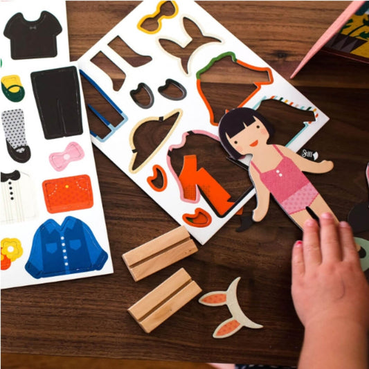 Best Friends - Muñecas Magnéticas para Vestir