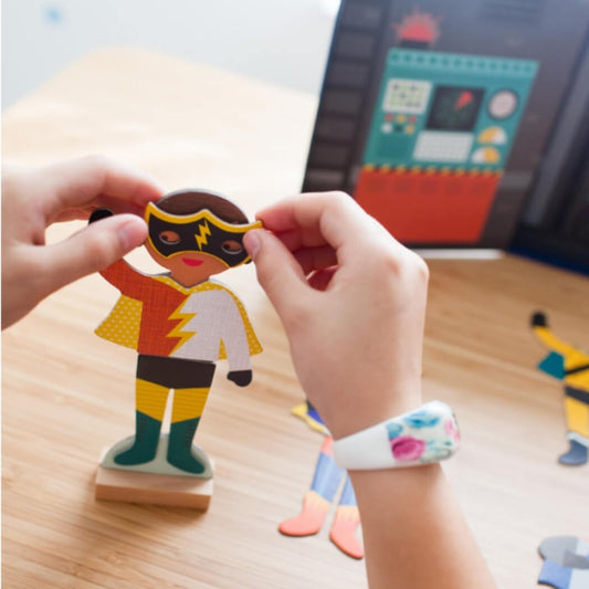 Superhéroes - Trajes Magnéticos