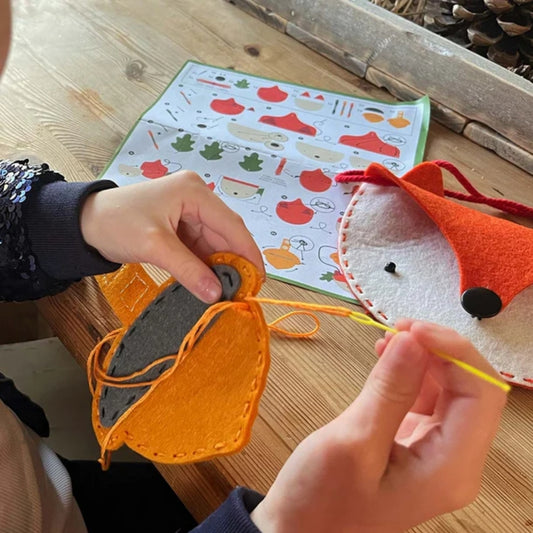 Felt Bag Set Woodlands - Kit de Costura para Niños