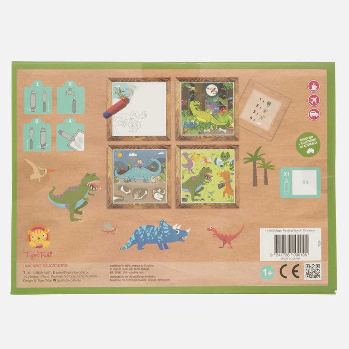 Magic Painting Pintura Mágica - Dinosaurs