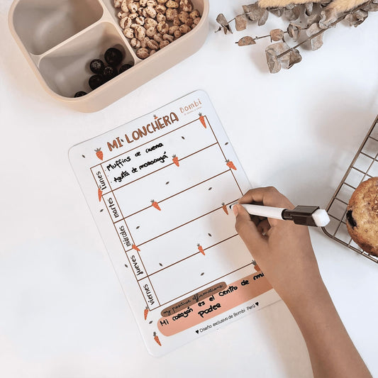 Planner Lonchera Carrot