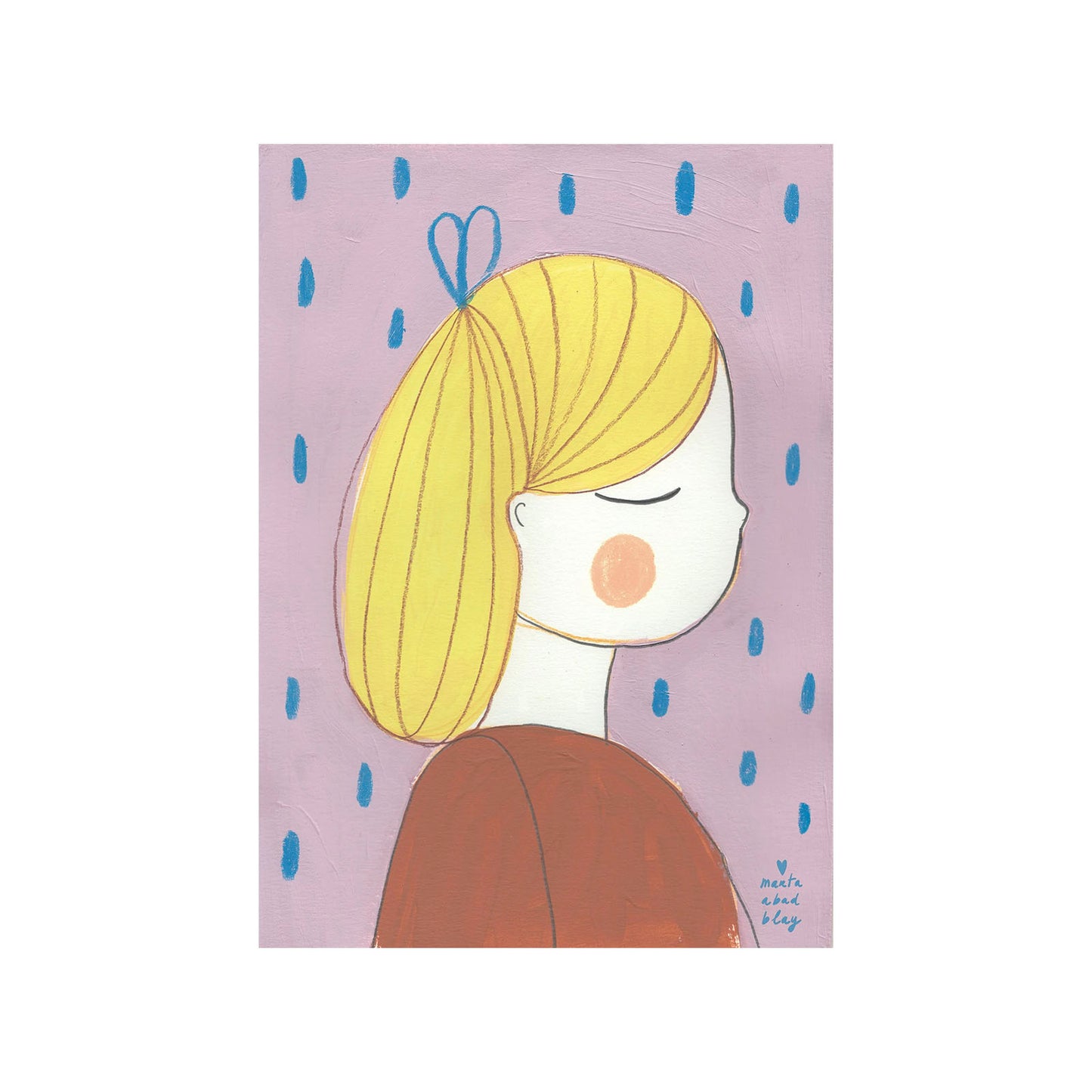 Print Girl Ana - 29,7x42 cm