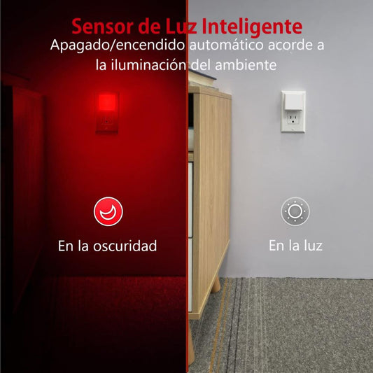 Luz Nocturna Red Glow