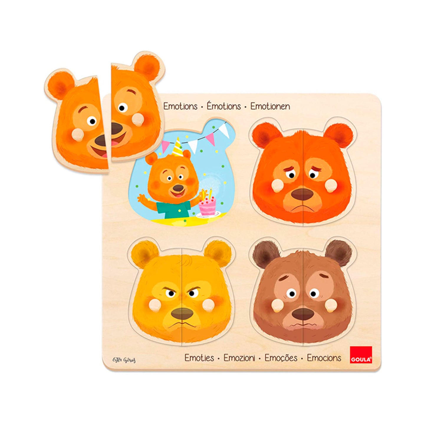 Rompecabeza Puzzle Emociones