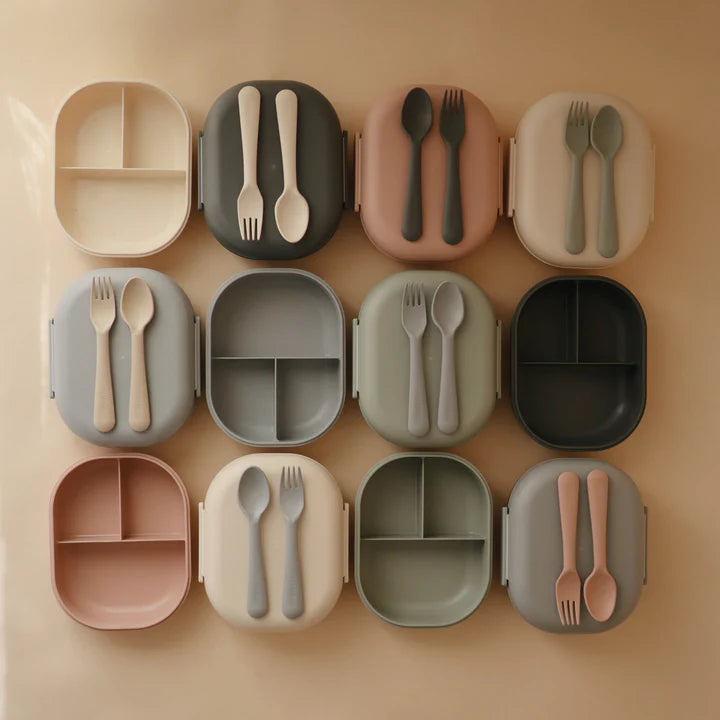 Mushie Lunchbox - Sage