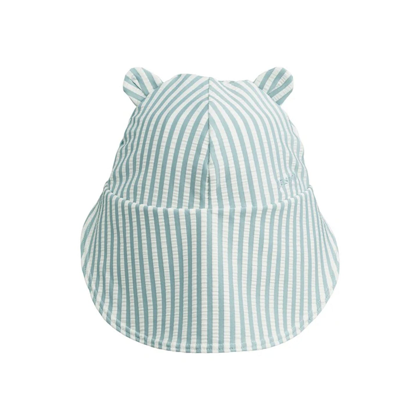Gorra Senia - Seersucker Stripe sea Blue White