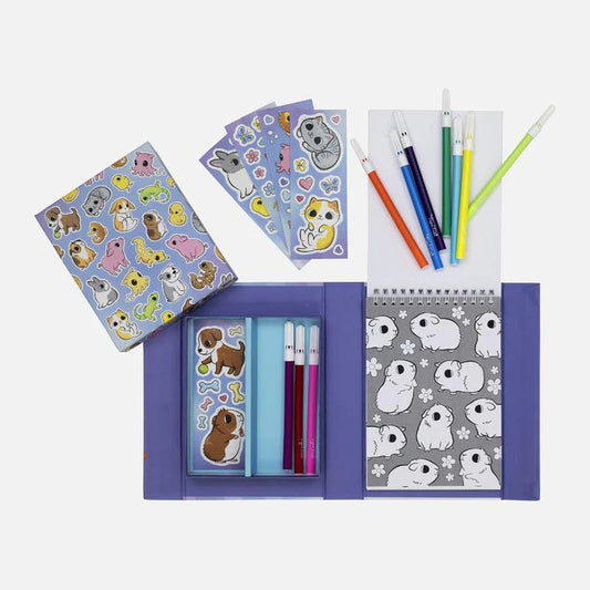 Set para Colorear Colouring Set - Baby Animals