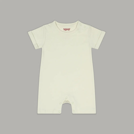 Zip Up y Down Onesie Short Greeny