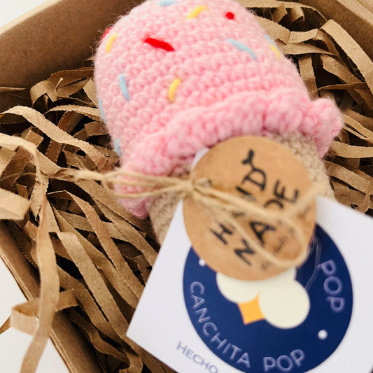 Sonajero Helado Sabor Fresa