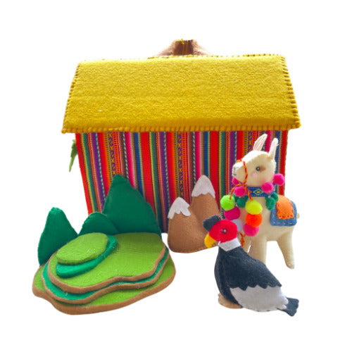 Casita de fieltro Perú