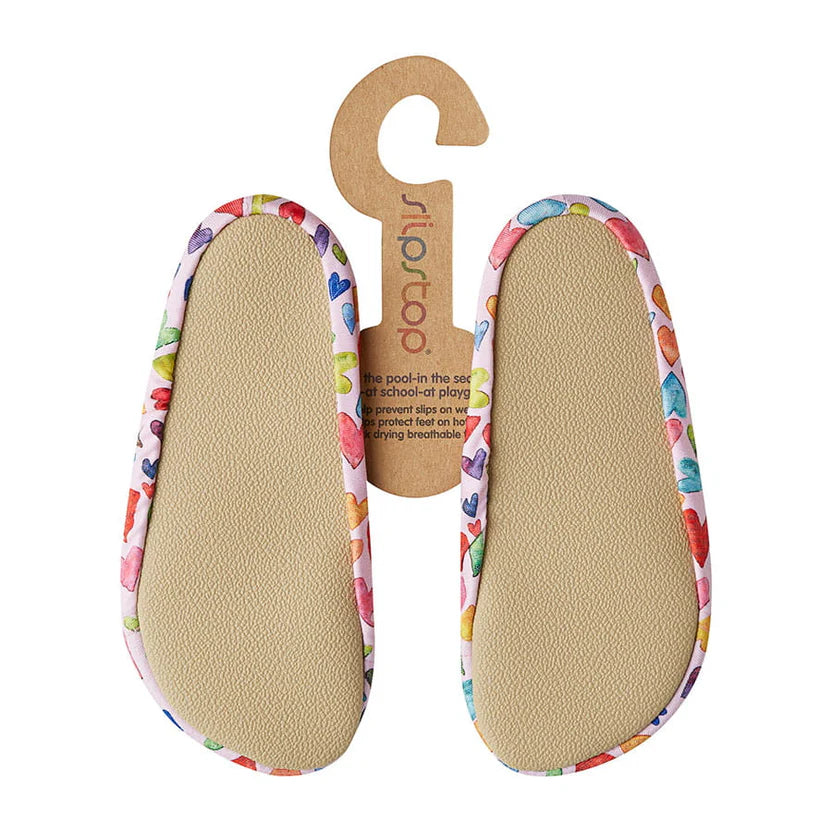 Zapato Slipstop Antideslizante - Minty Corazones