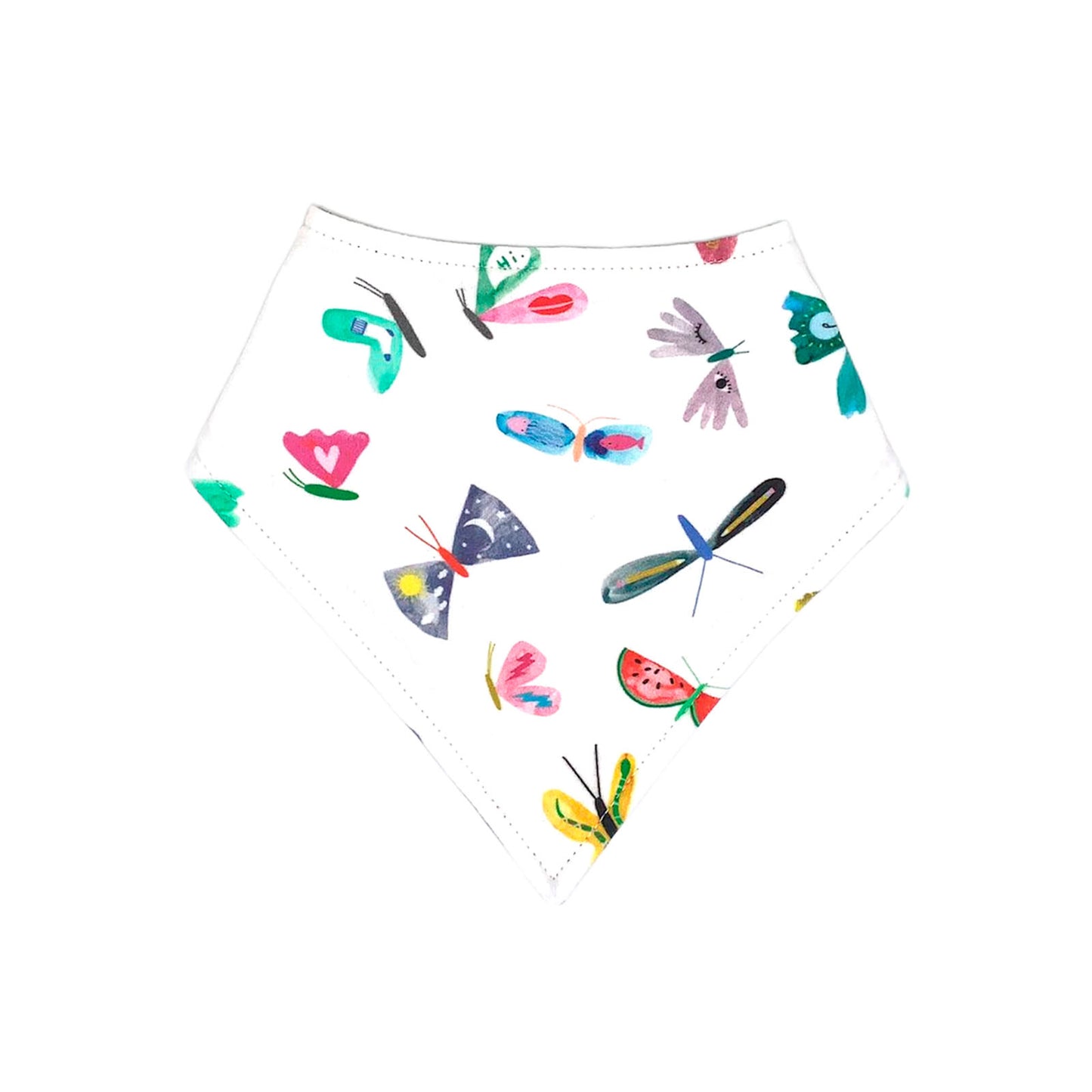 Babero Bandana - Butterflies