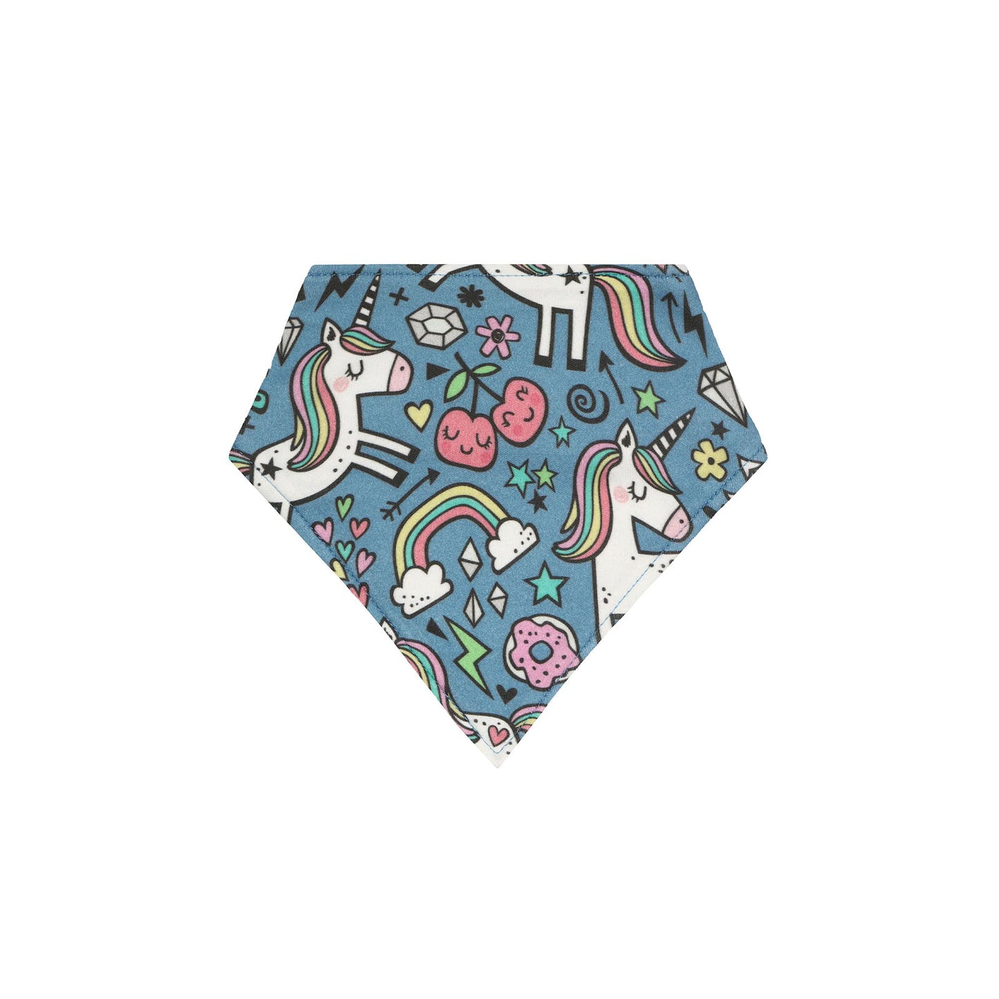 Babero Bandana - Hearts Unicorn