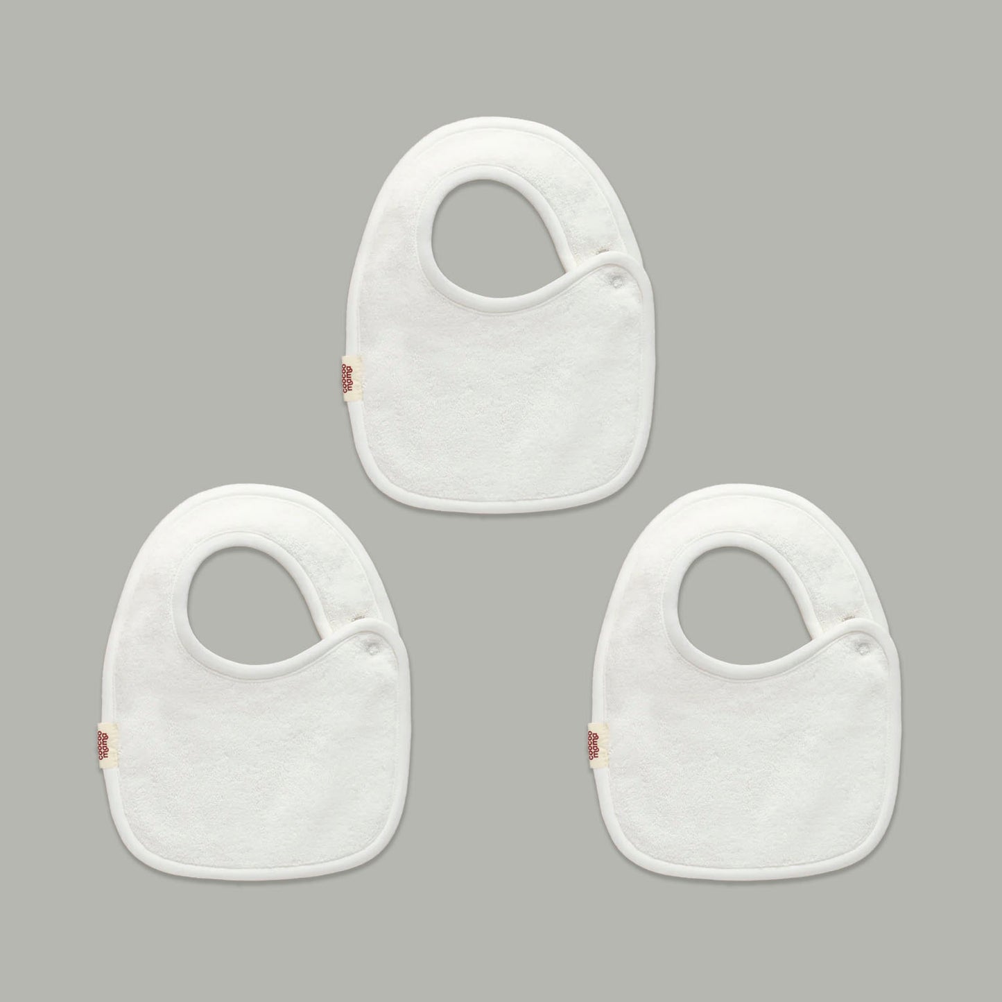 Mini Bib Cool White Pack X3