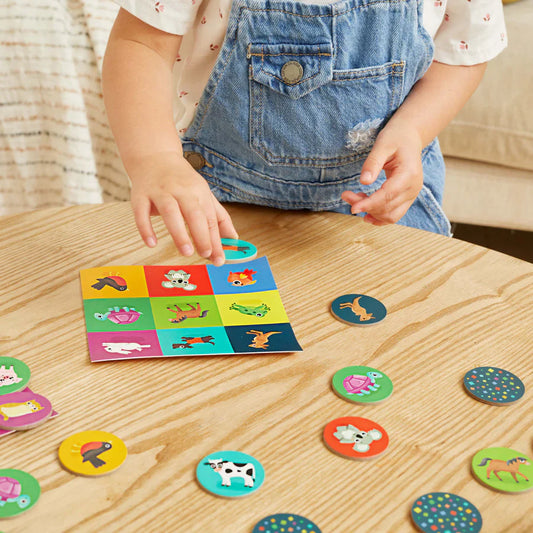 Memoria y Bingo de Animales