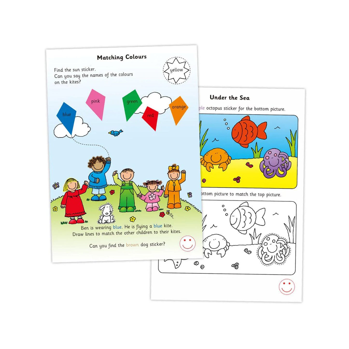 Colour Shapes and Sizes