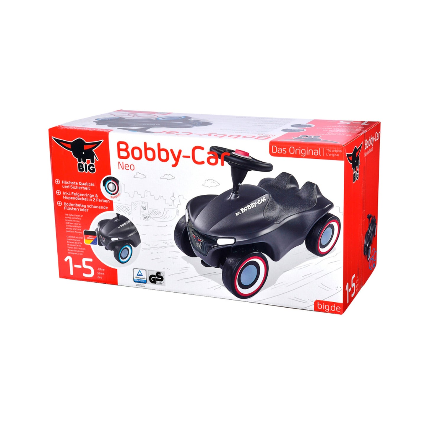 Big Bobby Car Neo Negro